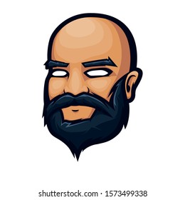 bald head without a single hair