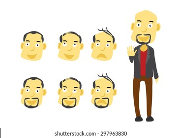 bald man 