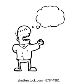 careca explicando sua ideia