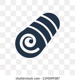 Bale of Hay vector icon isolated on transparent background, Bale of Hay transparency concept can be used web and mobile