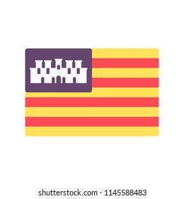 Baleric Island Flag Icon