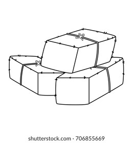 Bales of hay icon