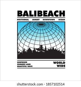 bali beach worldwide vintage fashion