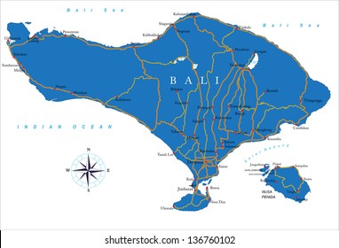 Bali Map