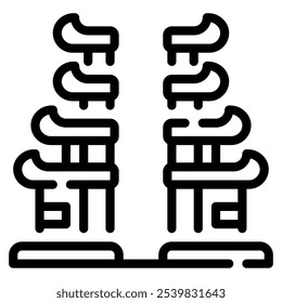 Bali Temple icon for web, app, infographic, etc