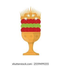 Bali Vector Illustration - Balinese Gebogan