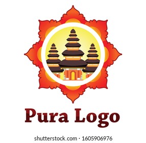 Balinese temple logo is very cool