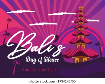 Balis Day of Silence Creative Design (It is a Hindus religion new year)