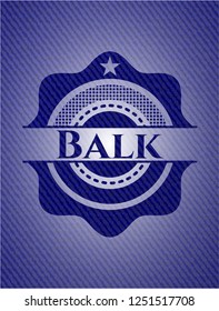 Balk jean background