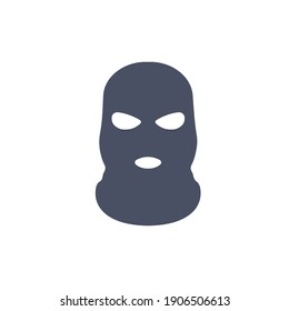Balkalwa to hide the identity of a person with holes for eyes and face, used by police and ordinary people during protests black color