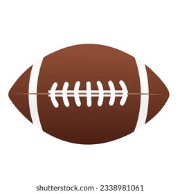 Ball American Football oval icon vector illustration eps 10, Editable