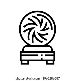 ball astrological line icon vector. ball astrological sign. isolated contour symbol black illustration