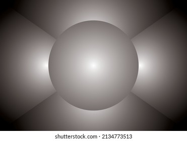 a ball background in a room using silver color and mixed gradation for the wallpaper theme