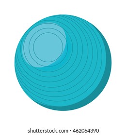 ball balloon plastic icon vector illustration design
