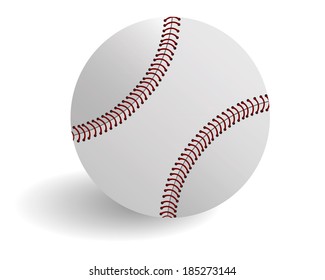 ball baseball play baseball on a white background