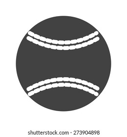 Ball, baseball, softball icon vector image. Can also be used for sports, fitness, recreation. Suitable for web apps, mobile apps and print media.