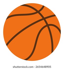 Ball Basketball Flat Design