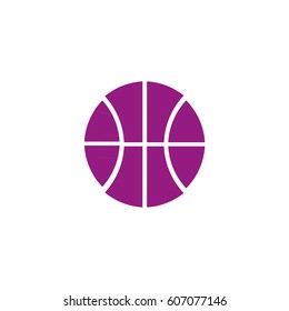 Ball for basketball icon