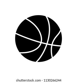 ball - basketball icon vector