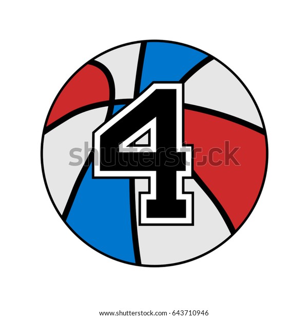 basketball number 4