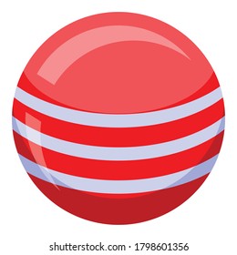 Ball bath toy icon. Isometric of ball bath toy vector icon for web design isolated on white background