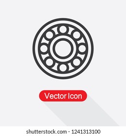 Ball Bearing Icon Vector Illustration Eps10