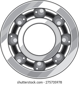 Ball bearing vector