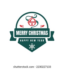 ball bell logo template. Jingle ball bell logo concept from Christmas collection. new year and merry christmas logo