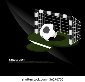 Ball is in black gate