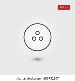 ball bowling icon