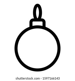 
Ball, christmas, decoration Isolated Vector icon which can easily modify or edit
