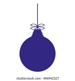 Ball, Christmas ornaments, vector icon