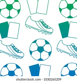 ball cleat cards football soccer pattern image 