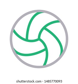 ball colour line vector icon