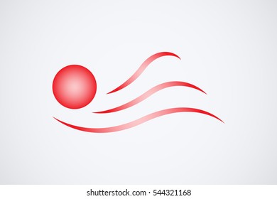 ball, designs, logo, icon, vector illustration eps10