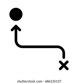 Ball direction icon