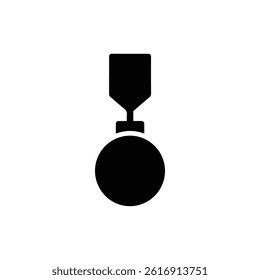 Ball Dropping New Year's Celebration Icon