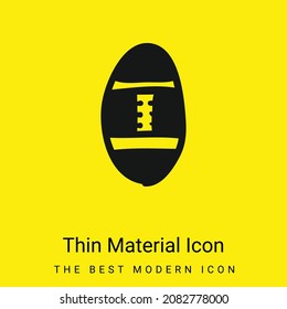 Ball Filled Hand Drawn Tool minimal bright yellow material icon