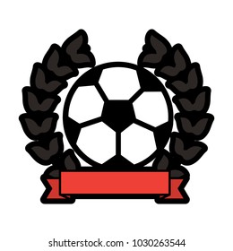 ball football soccer emblem image 