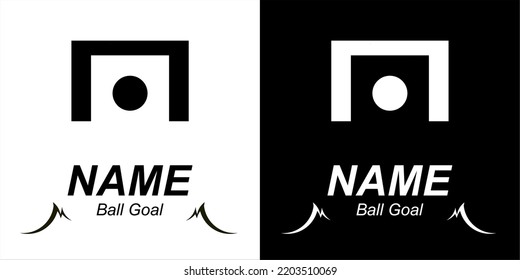 The ball is in front of the goal