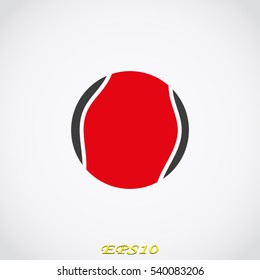 ball, game, icon, vector illustration EPS 10