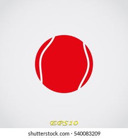 ball, game, icon, vector illustration EPS 10