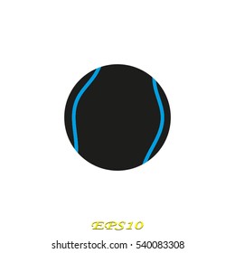 ball, game, icon, vector illustration EPS 10