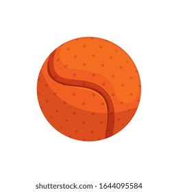 diseño de ilustración vectorial de bola aislada del juego