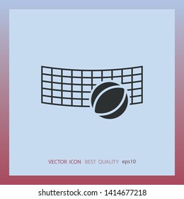 ball and grade icon, vector design element