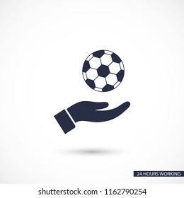 ball in hand icon