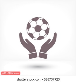 ball in hand icon