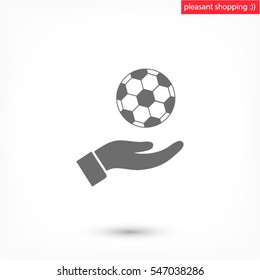 ball in hand icon