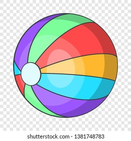 Ball icon. Cartoon illustration of ball vector icon for web