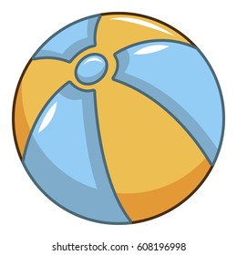 Ball icon. Cartoon illustration of ball vector icon for web